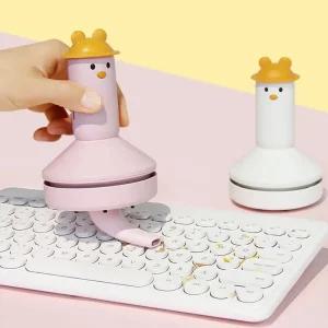 DUCK 데스트탑 진공 청소기 책상 키보드 노트북 청소 미니 청소기