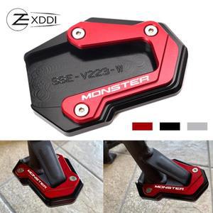 DUCATI Monster 950 SP 937 821 1200 2014-2023 2024 오토바이 킥 스탠드 사이드 확장 패드 확대기 Suport