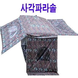 논산/한국낚시물류/한돌상사/사각 파라솔 타프 텐트/고급민물원줄2.5호50M공짜