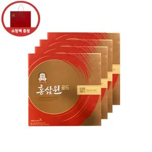 정관장 홍삼원골드 50ml 30포 4세트 홍삼선물