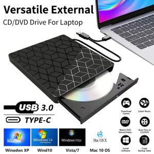 DS R0 IN 노트북 PC 광학 데스크탑용 외장 RW 플레이어 CD 리더 드라이브 버너 TYPE IMAC 휴대용 DVD USB