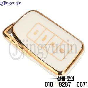 Jingyuqin TPU 자동차 키 케이스 커버 렉서스 NX300 GX470 IS250 쉘 Fob 거치대