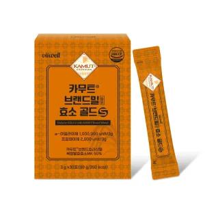 카무트브랜드밀 곡물 발효 효소 호라산밀 카무트 효소 골드 분말 가루 소화효소제 카뮤트 30포 