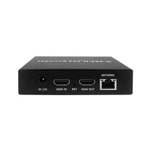 루프아웃이 있는 EXVIST H.265 1080P HDMI 비디오 인코더, SD 카드 슬롯 Max.128G가 HDMI-RTMP 유튜브 페이스북 Vimeo로 IPTV 라이브 스트리밍을 위한 DDNS HTTP RTMP RTSP TS UDP