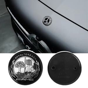 1pc 57mm 2Pin AFFALTERBACH 트리 후드 스티커 AMG 메르세데스-벤츠 A35 A45 GT50 W177 W246 GLB SLK GLA