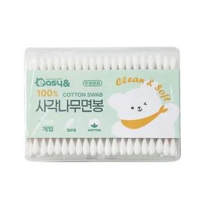 이지앤 사각나무면봉 200P