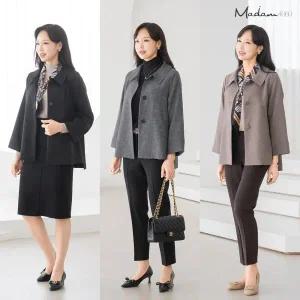 [마담4060] 스카프 A라인자켓(2종)