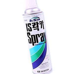 색칠 일신 420ml 백색 페인트 스프레이 유성 리폼 락카 도색 작업 O5W714EE4H