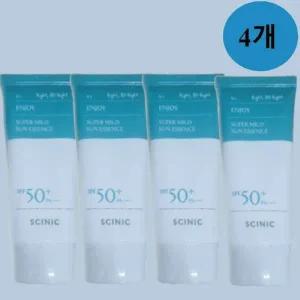 [셀러허브]싸이닉 엔조이 슈퍼 마일드 썬 에센스 50ml 4개 (S40012026)
