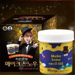 2인용 메이크 스노우 인공 눈 만들기 키트 과학 실험 교구 도구 초등 마술 창의력 행사