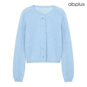 [ab.plus] 레이스 라운드 니트 가디건 (LSZ3MY32A)