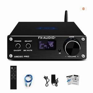 2023 FX-Audio 풀 디지털 오디오 앰프, D802CPRO QCC3034 Bluetooth@5.0, APTX 24 비트, 192KHz 전원, 80W
