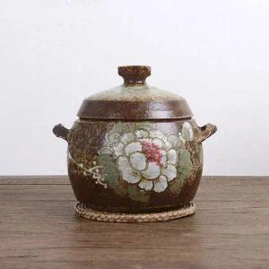 옹기쌀독 밀폐쌀통 쌀독항아리 쌀보관용기 3~4kg