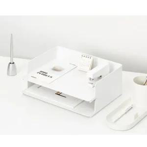 시스템 트레이 와이드 2Pack_2단 A4 오픈형 서류받이