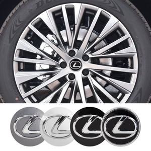 렉서스 CT200h RX330 IS250 ES300h ES350 자동차 휠 허브 커버 액세서리용 62mm 센터 캡 4개