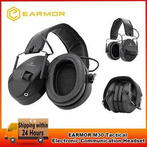 전자 디자인 귀마개 EARMOR M30 슈팅 귀 수비수 전술 소음 차단 헤드폰 청력 보호