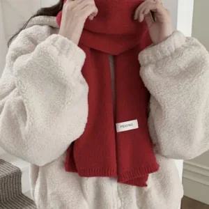 깔끔 데일리 디자인 무지 소프트 머플러 목도리 목토시 골프넥워머 방한용품 겨울넥워머