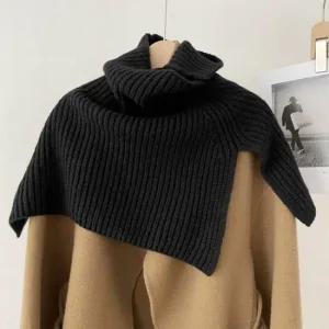 니트 목폴라 어깨 숄 넥워머 데일리 기본 넥망토 겨울넥워머 겨울망토 어깨숄