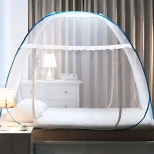 미세촘촘원터치모기장 150x200cm)방충 거실모기장 여름모기장 원터치모기장 팝업모기장