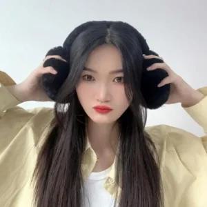 이어머프 털마개 마카롱 털귀도리덮개 패션 용품 (46tnj)