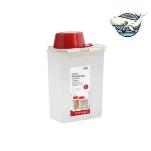 다용도 곡물 보관통 2kg 신선잡곡 보관 용기 밀폐저장 저장용기 냉장고정리용기 찬통 반찬통