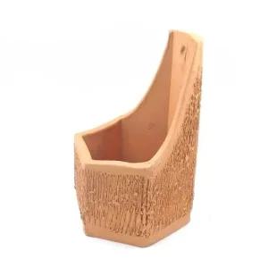벽걸이용 육각 토분 화분 14x22cm 와인걸이 인테리어화분 예쁜화분 이쁜화분 실내화분 식물화분