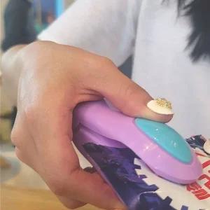 가정용 비닐밀봉기 매직 미니실링기 퍼플 (WFJXRMT)