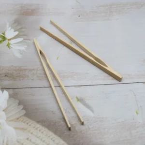 대나무 집게 다용도 주방 요리 조리 재사용 차도구 찻잔