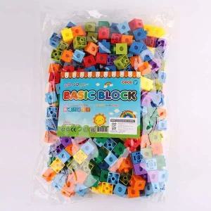 베이직 큰블록 사각블록 대용량 약270pcs 놀이교구