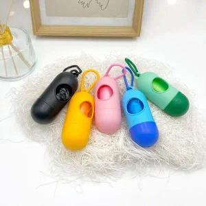 강아지 배변 봉투 애완견 용품 휴대용 똥봉투 케이스 색상 랜덤