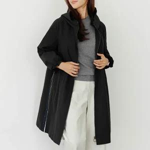 (∼88size)[THE BLACK] 다온배색트렌치코트 OUE4027_DC