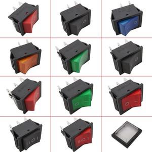 KCD4 4핀 6핀 로커 스위치 16A 250VAC 20A ON-OFF / 2단 3단 조명 전원 31x25mm 1개