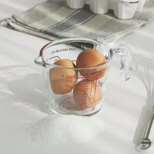 유리 계량컵 350ml 이유식계량컵 베이킹 조리도구