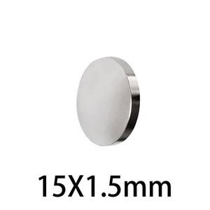가정용 냉장고 사무실용 15x1.5mm 소형 원형 자석 DIY 15x1.5