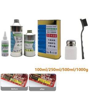 세척수 친환경 로진 청소 휴대폰 마더보드 PCB 회로 기판 클리너 특수 세척제 100/500ml
