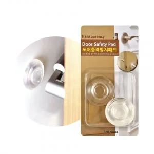AndHouse 도어 충격 방지패드(2P) 원형 벽면 도어쿠션 문충격 소음방지 문콕 문쾅 벽 찍힘 보호