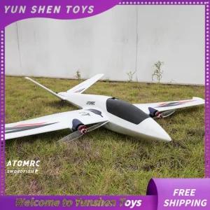 무선RC 비행기 황새치 키트/Pnp 1200mm 트윈 엔 V테일 고정 날개 글라이더 항공기 모델