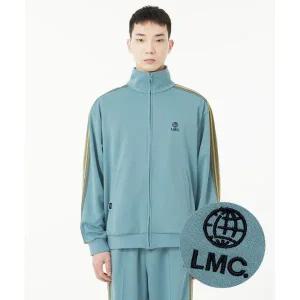 엘엠씨 LMC 셀럽픽 SIDE STRIPED JERSEY TRACK TOP gray mint 0LM23SJK103GMT 91582