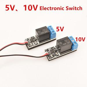 하나의 채널 5V /10V 10A/20A 전자 릴레이 스위치 RC 모델 항공기 키덜트 용 고전압 PWM 서보 신호 입력 제