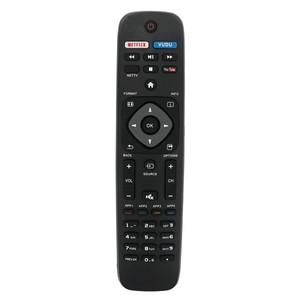 LCD LED 4K UHD 스마트 호환 TV NH500UP 용 필립스 호환 리모컨 교체 새 범용