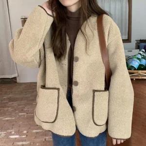 가볍게 입기 좋은 데일리 단추 가디건 편한 실내 아우터 가을 겨울 주머니 포켓 브이넥
