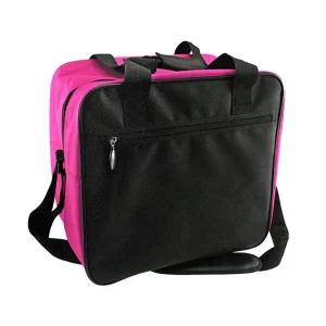 Bowlerstore Products 클래식 싱글 볼링 백 - 블랙/핑크 713652