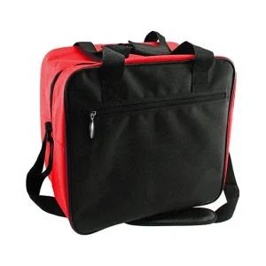 Bowlerstore Products 클래식 싱글 볼링 백 - 블랙/레드 713648