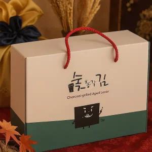 직접구운 수제 숯불김 추석 선물세트