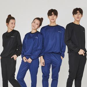 BUCK703 국내산 땀복 상하 SET 다이어트 요가복 운동복 트레이닝복 사우나슈트 초경량 사방스판
