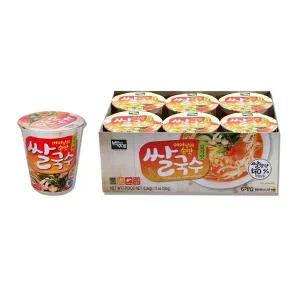 백제 쌀국수 컵 58g x 6입 x 4개