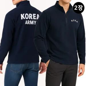 남성겨울티셔츠 기모 스판 로카 후리스티 빅사이즈