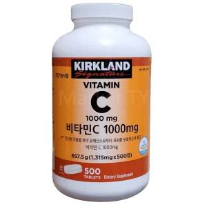 커클랜드 시그니춰 비타민C 1315mg x 500
