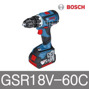 보쉬 신제품 드릴드라이버 GSR18V-60C 충전 드릴