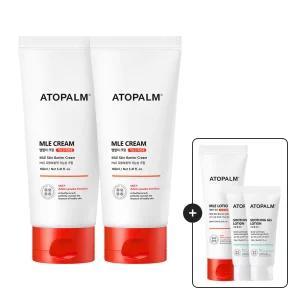 아토팜 MLE 크림 160ml 튜브 2개 (gift 엠엘이로션60ml+수딩젤)